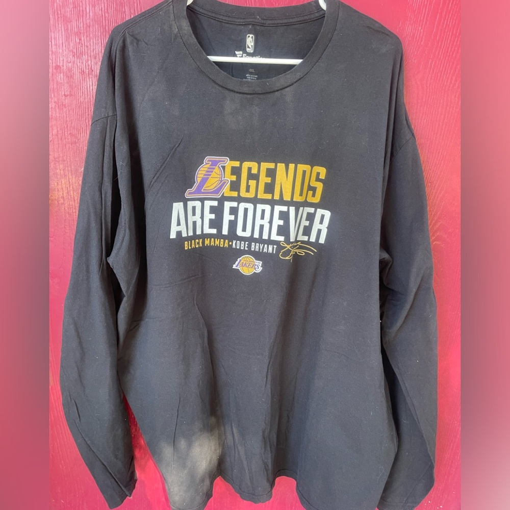Kobe Bryant Legends Are Forever Long Sleeve Shirt fanatics